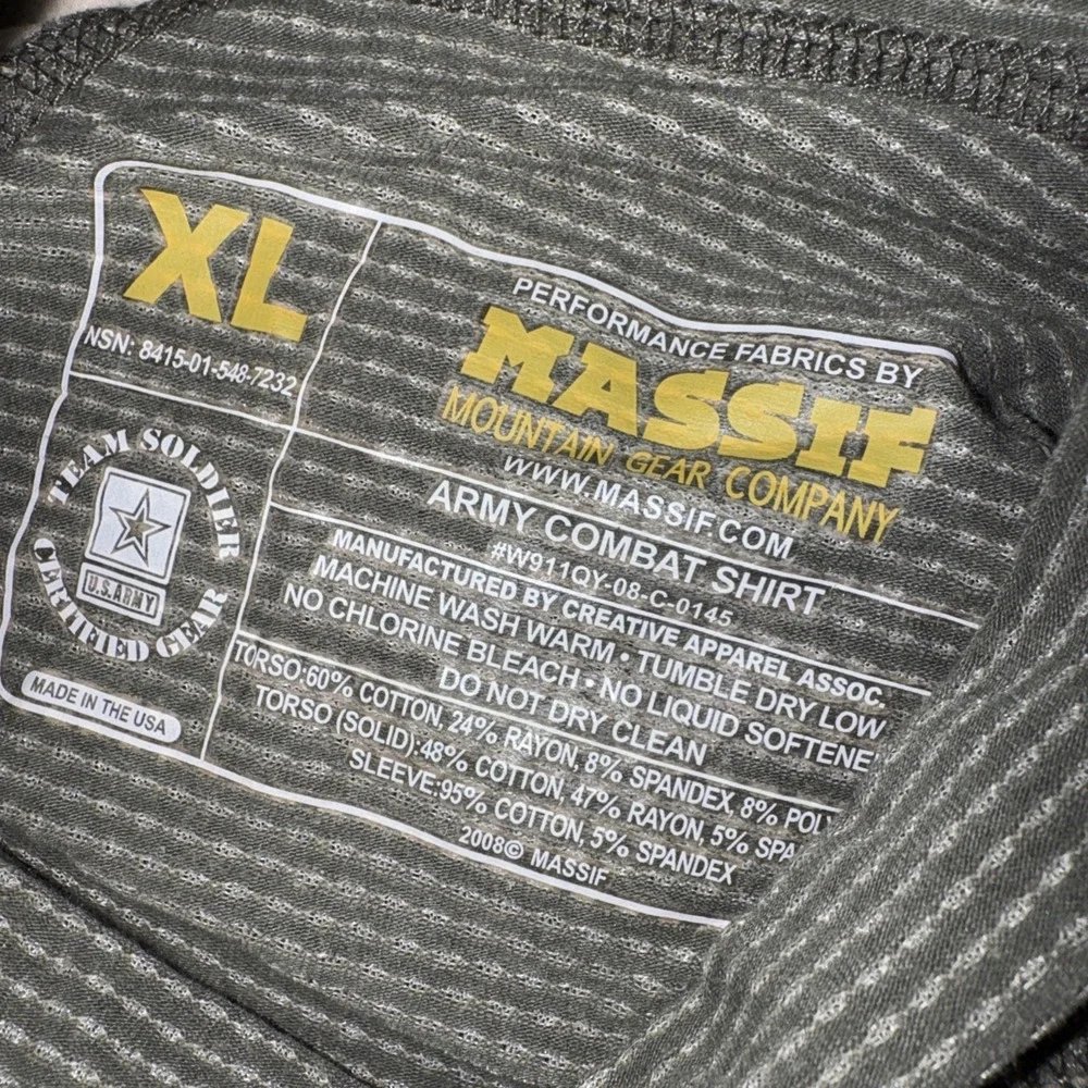 Massif product size